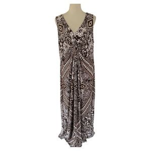 R & M Richards women’s maxi sleeveless dress size 16W